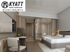 مبلمان اتاق خواب هتل دو تخته